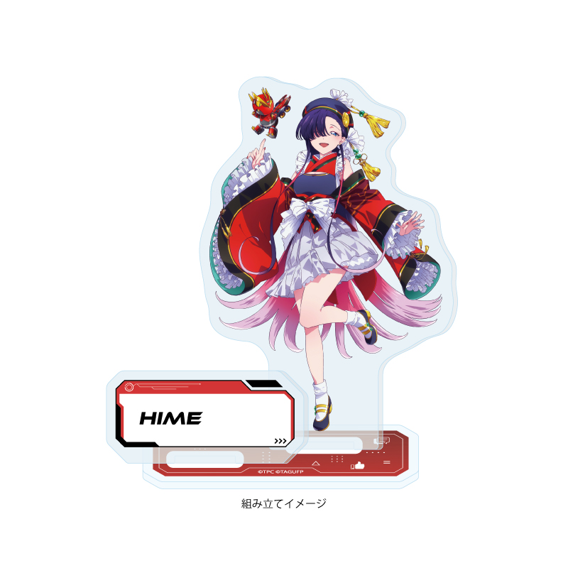 Acrylic Stand Plate "GRIDMAN UNIVERSE" 29 Hime Virtual Liver Ver. (Original Illustration)