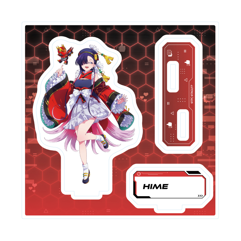 Acrylic Stand Plate "GRIDMAN UNIVERSE" 29 Hime Virtual Liver Ver. (Original Illustration)