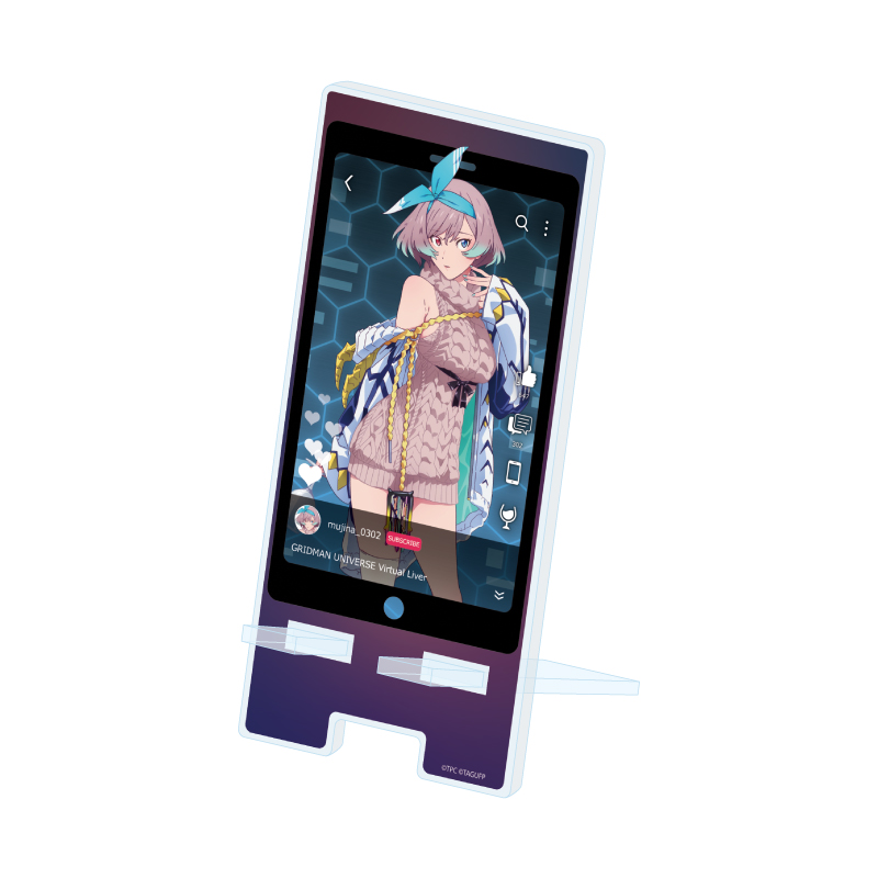 Sma Chara Stand "GRIDMAN UNIVERSE" 11 Mujina Virtual Liver Ver. (Original Illustration)