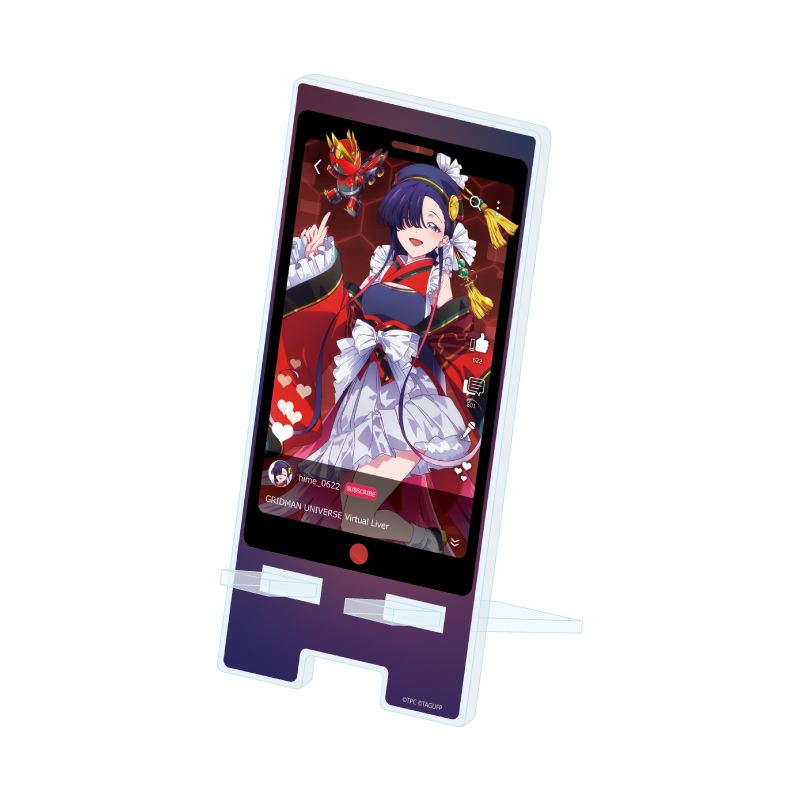 Sma Chara Stand "GRIDMAN UNIVERSE" 12 Hime Virtual Liver Ver. (Original Illustration)