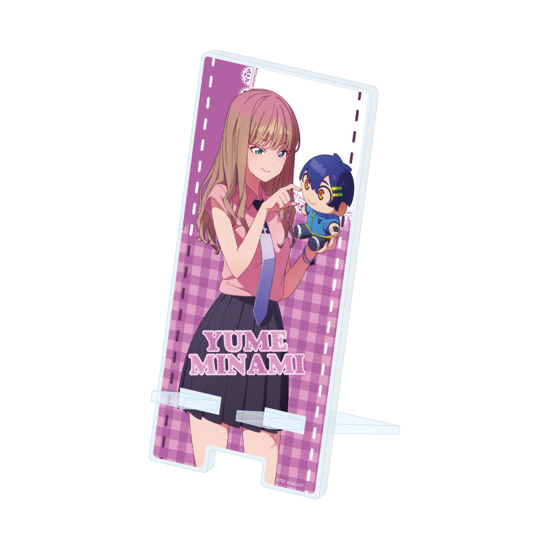 Sma Chara Stand "GRIDMAN UNIVERSE" 15 Minami Yume With Plush Ver. (Original Illustration)