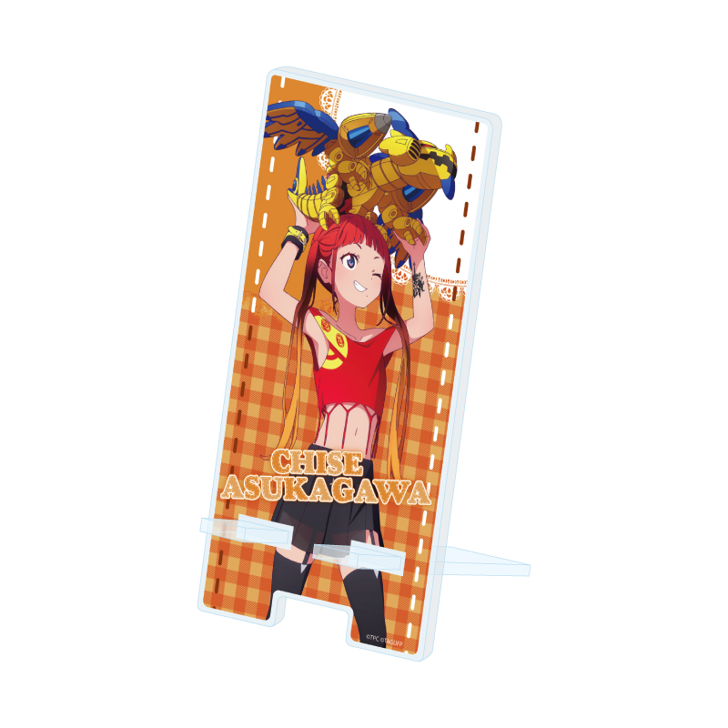 Sma Chara Stand "GRIDMAN UNIVERSE" 16 Asukagawa Chise With Plush Ver. (Original Illustration)