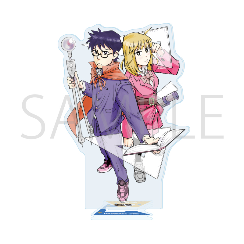 Acrylic Stand "Mathematics Golden" 01 Onoda Haruichi & Nanase Mami