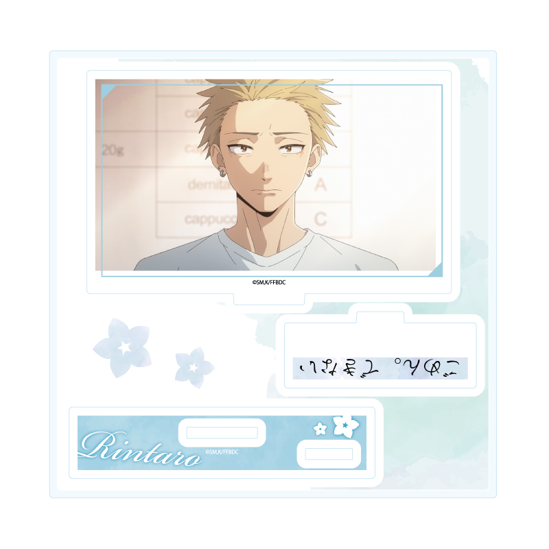 Acrylic Stand Plate "The Fragrant Flower Blooms with Dignity" 01 A (Scenes Illustration)