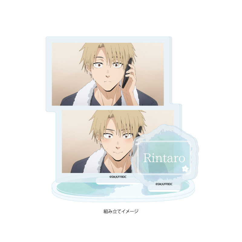 Acrylic Stand Plate "The Fragrant Flower Blooms with Dignity" 03 C (Scenes Illustration)
