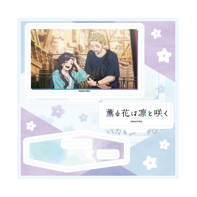 Acrylic Stand Plate "The Fragrant Flower Blooms with Dignity" 05 E (Scenes Illustration)