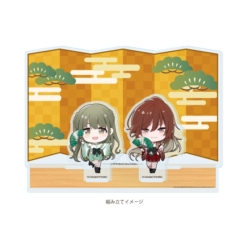 Acrylic Diorama "The Idolmaster Shiny Colors" 08 283 Production SHHis Maihime Saika Ver. (Mini Character Illustration)