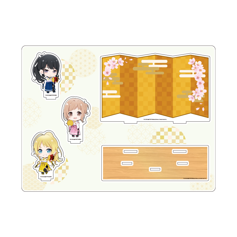 Acrylic Diorama "The Idolmaster Shiny Colors" 09 283 Production illumination STARS Maihime Saika Ver. (Mini Character Illustration)