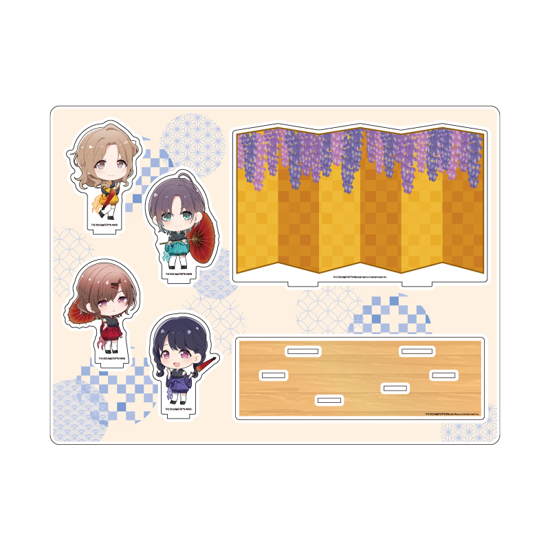 Acrylic Diorama "The Idolmaster Shiny Colors" 10 283 Production noctchill Maihime Saika Ver. (Mini Character Illustration)