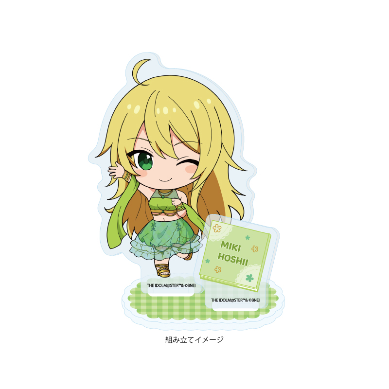 Acrylic Stand Plate "The Idolmaster Million Live!" 39 Hoshii Miki Fairy Tale Ver. (Mini Character Illustration)