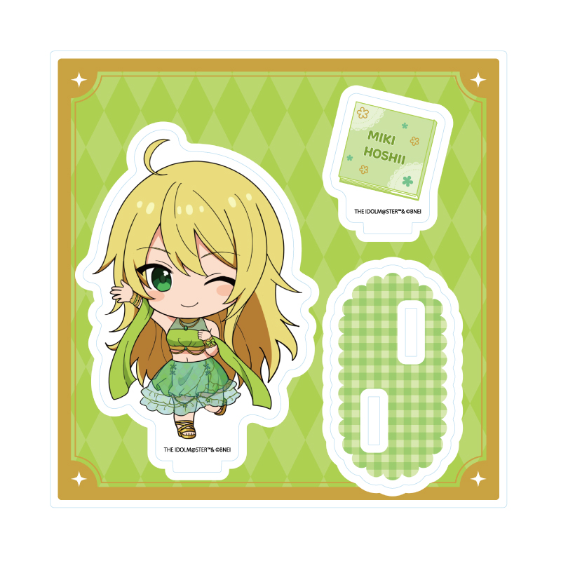 Acrylic Stand Plate "The Idolmaster Million Live!" 39 Hoshii Miki Fairy Tale Ver. (Mini Character Illustration)