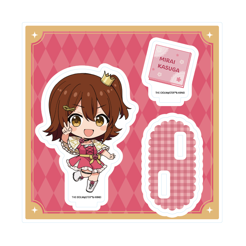 Acrylic Stand Plate "The Idolmaster Million Live!" 40 Kasuga Mirai Fairy Tale Ver. (Mini Character Illustration)