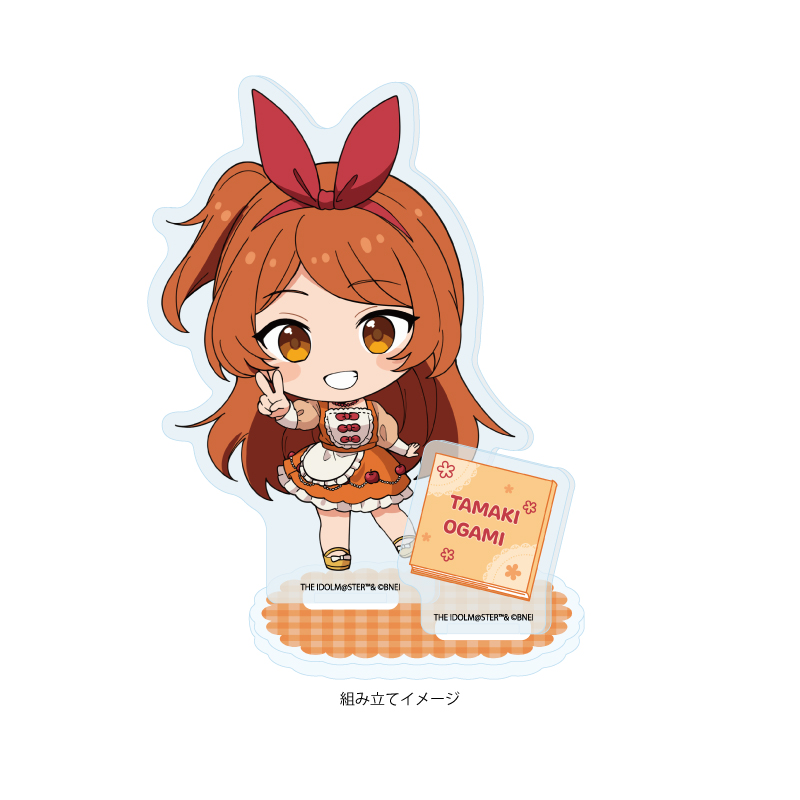 Acrylic Stand Plate "The Idolmaster Million Live!" 41 Oogami Tamaki Fairy Tale Ver. (Mini Character Illustration)