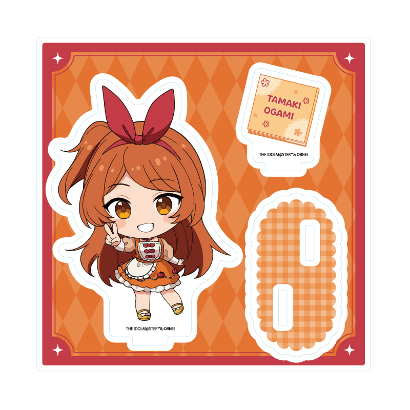 Acrylic Stand Plate "The Idolmaster Million Live!" 41 Oogami Tamaki Fairy Tale Ver. (Mini Character Illustration)
