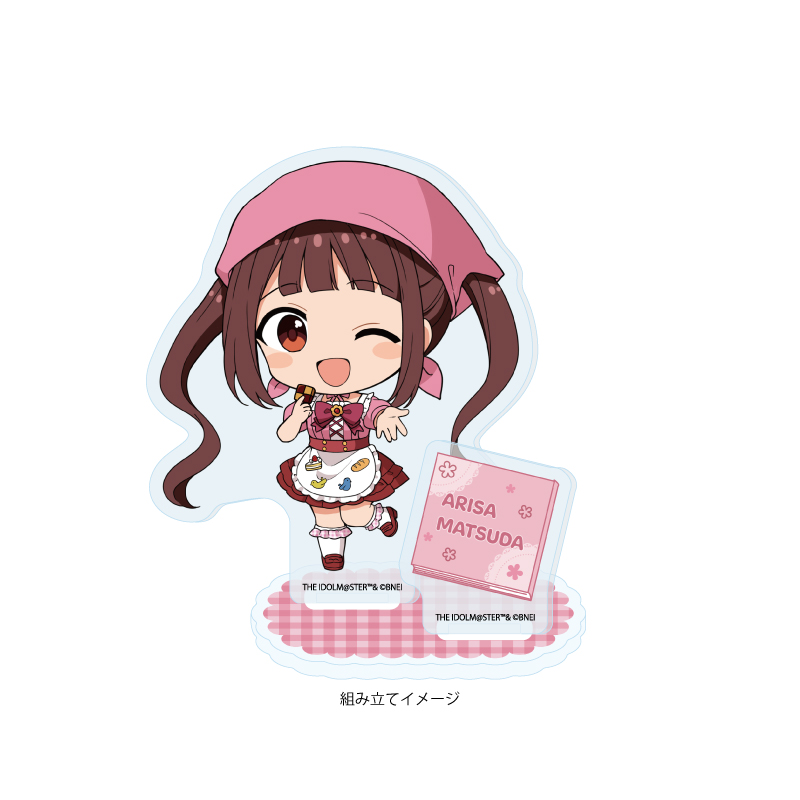 Acrylic Stand Plate "The Idolmaster Million Live!" 45 Matsuda Arisa Fairy Tale Ver. (Mini Character Illustration)