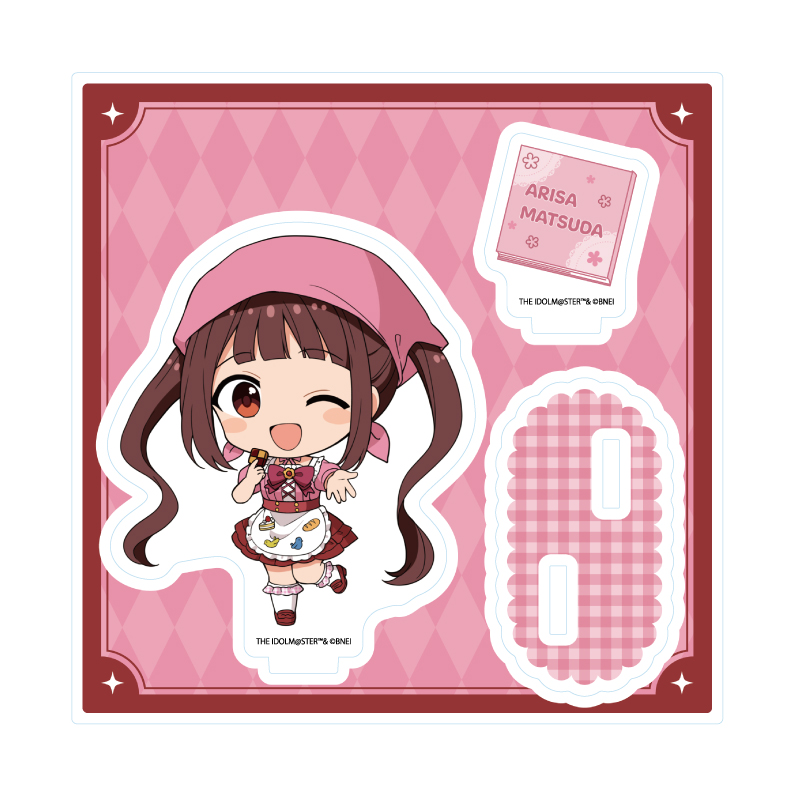 Acrylic Stand Plate "The Idolmaster Million Live!" 45 Matsuda Arisa Fairy Tale Ver. (Mini Character Illustration)