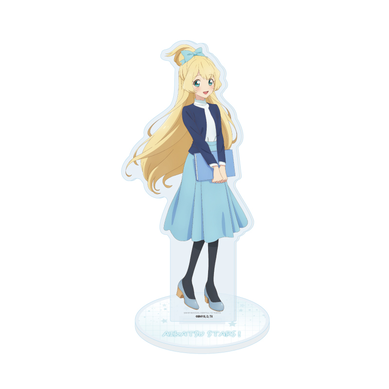 Acrylic Stand "Aikatsu Stars!" 14 Shiratori Hime Office Girl Ver. (Original Illustration)
