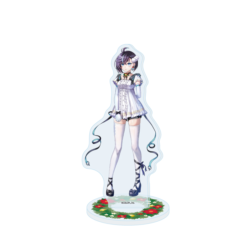 Acrylic Stand "White Cat Project" 16 Christmas Ver. Luna (Original Illustration)