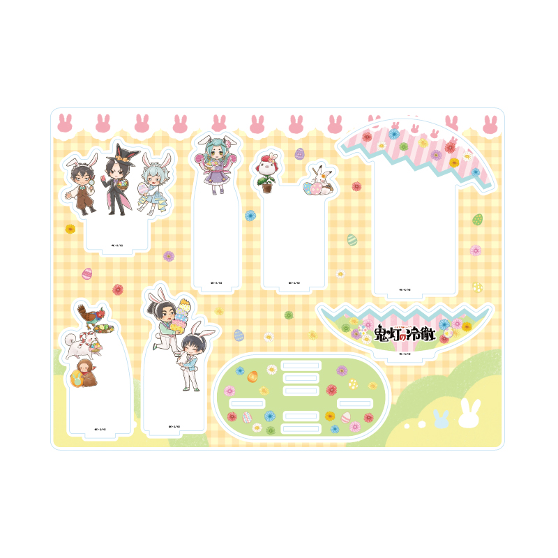 Acrylic Diorama "Hozuki's Coolheadedness" 02 Group Design Easter Ver. (Graff Art Illustration)