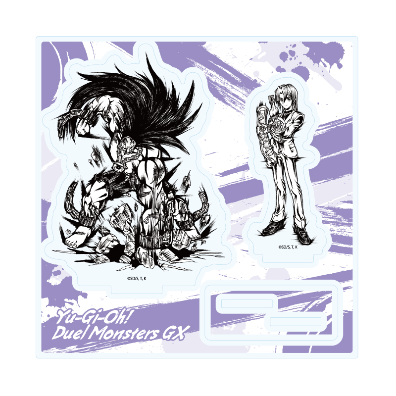 Acrylic Stand Plate "Yu-Gi-Oh! Duel Monsters GX" 08 Aster Phoenix (Sumie Illustration)