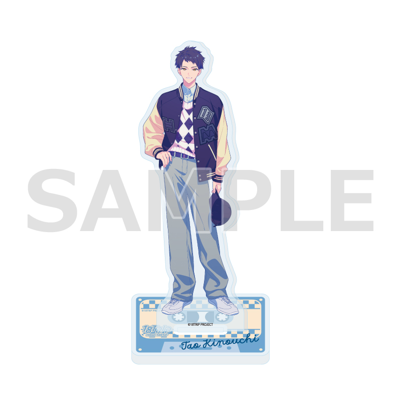 Acrylic Stand "18TRIP" 27 Kinouchi Tao New Retro Ver. (Original Illustration)