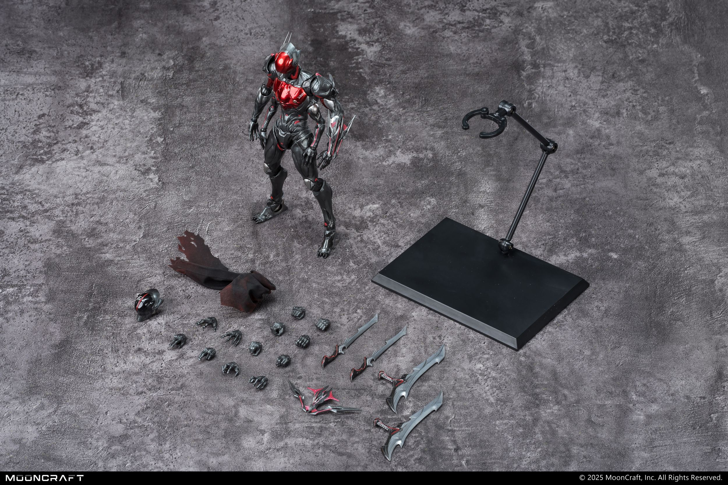 MOONCRAFT DB-01 COMMANDER NORN SAHR 1/12 SCALE ACTION FIGURE