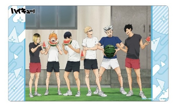 "Haikyu!!" Rubber Desk Mat Collection Watermelon (Group)