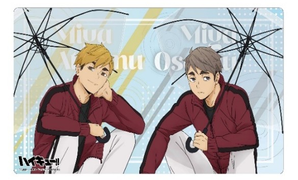 "Haikyu!!" Rubber Desk Mat Collection Rain (Inarizaki High School)