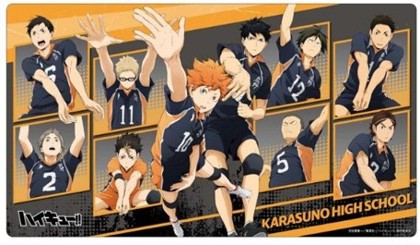 "Haikyu!!" Rubber Desk Mat Collection Karasuno High School A