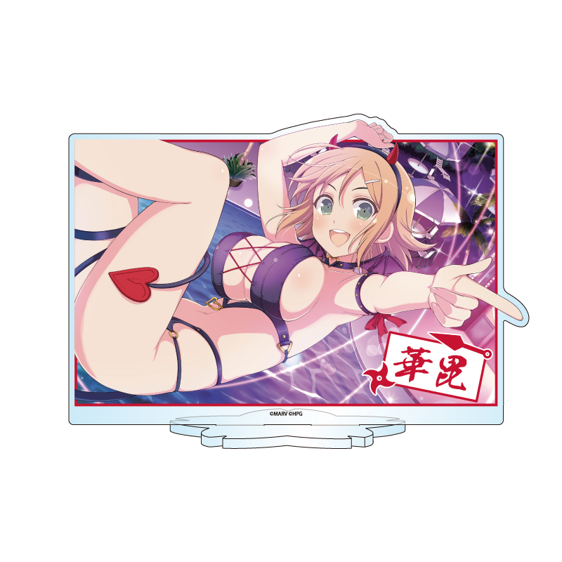 Deka Acrylic Stand "Shinovi Master Senran Kagura: NEW LINK" 06 Hanabi (Official Illustration)