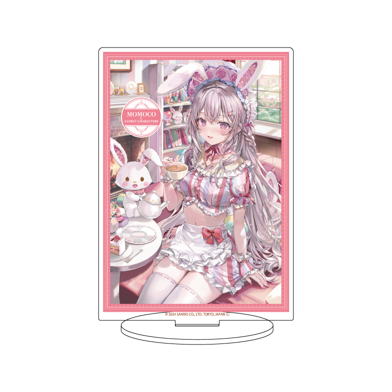 Acrylic Stand momoco x Sanrio Characters 05 Wish me mell (Collaboration Illustration)