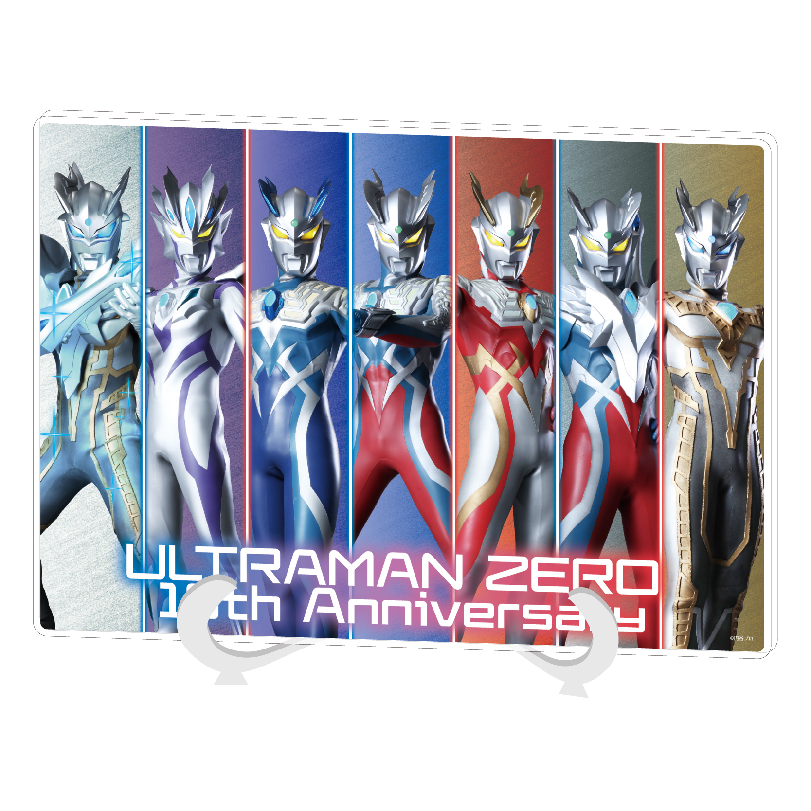Acrylic Art Board A5 Size Ultraman Zero 01 Group Design