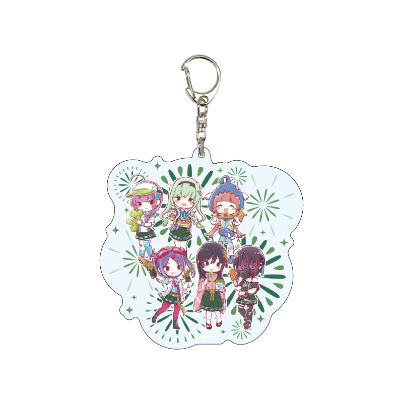 Deka Acrylic Key Chain 