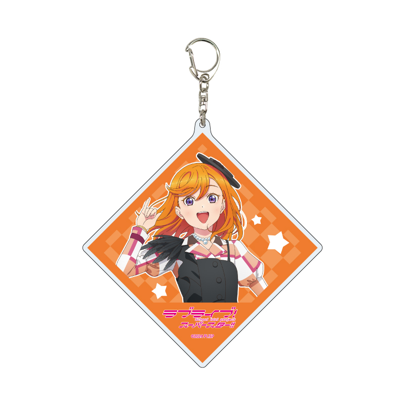 Deka Acrylic Key Chain "Love Live! Superstar!!" 01 Shibuya Kanon (Original Illustration)