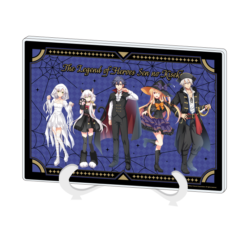 Acrylic Art Board A5 Size "The Legend of Heroes: Trails of Cold Steel" 02 Seiretsu Design Halloween Ver. (Original Illustration)