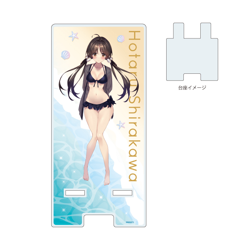 Sma Chara Stand "Memories Off" Series 03 Shirakawa Hotaru (Original Illustration)