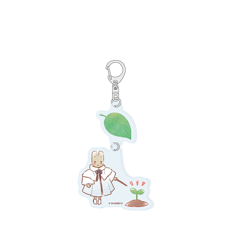 Linked Acrylic Key Chain Sanrio Characters 08 Marroncream (Graff Art Illustration)