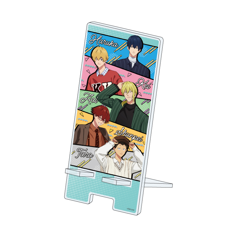 Sma Chara Stand "Oblivion Battery" 01 Panel Layout Design New Retro Ver. (Original Illustration)