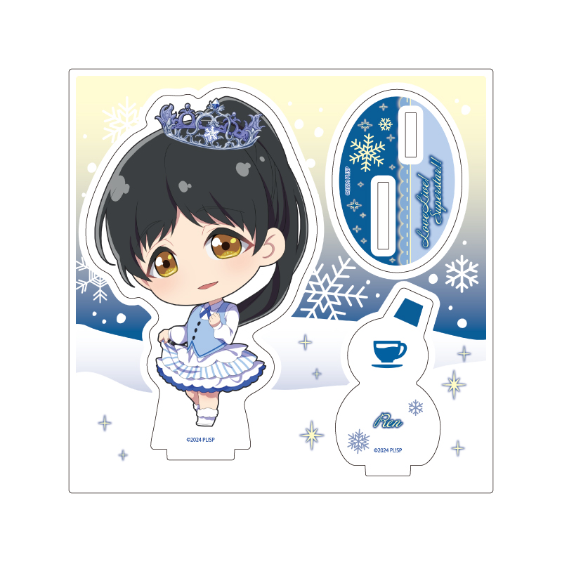 Acrylic Stand Plate "Love Live! Superstar!!" 27 Hazuki Ren (Mini Character Illustration)