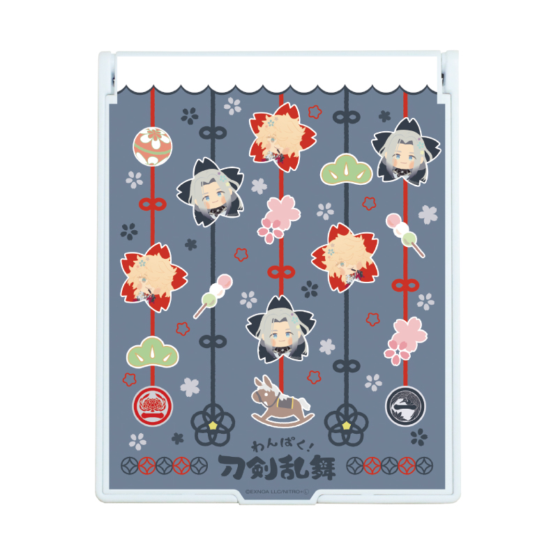 Deka Mirror "Touken Ranbu -ONLINE-" Wanpaku! Touken Ranbu 23 Ichimonji Norimune & Himetsuru Ichimonji