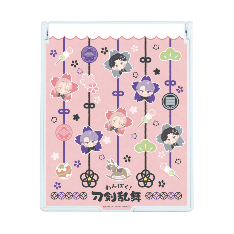 Deka Mirror "Touken Ranbu -ONLINE-" Wanpaku! Touken Ranbu 24 Samidare Gou & Murakumo Gou & Inaba Gou