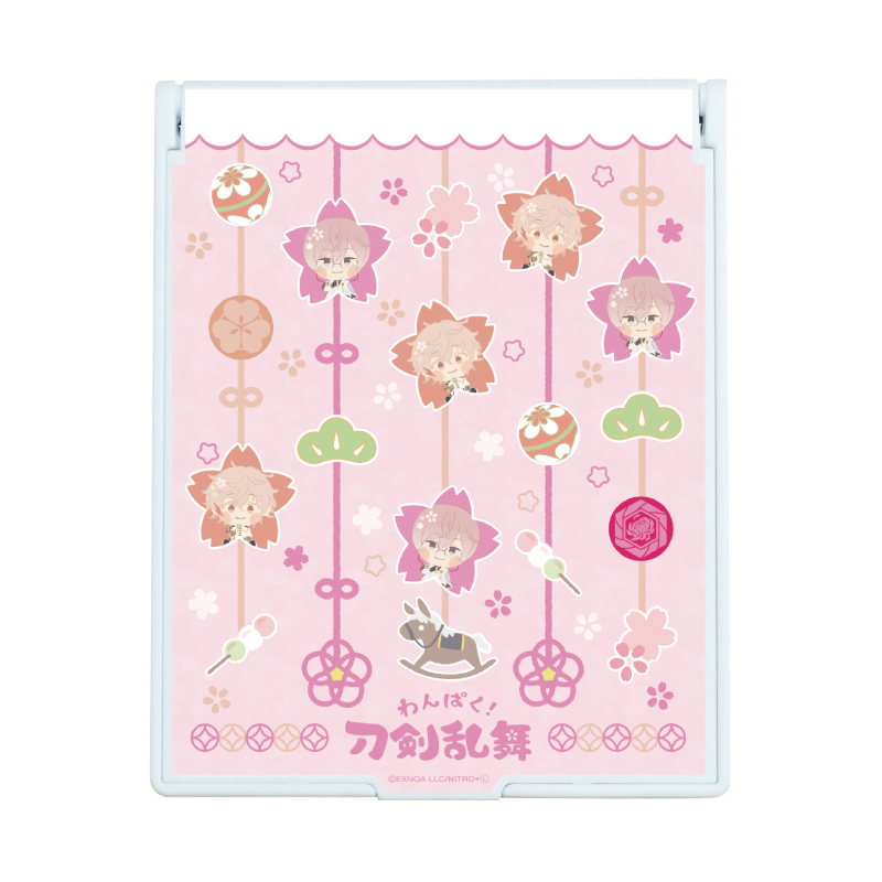 Deka Mirror "Touken Ranbu -ONLINE-" Wanpaku! Touken Ranbu 26 Monoyoshi Sadamune & Kikkou Sadamune