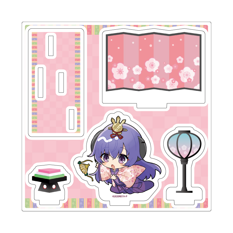 Acrylic Stand Plate "Higurashi: When They Cry - Sotsu" 07 Hanyu Hina Matsuri Ver. (Mini Character Illustration)