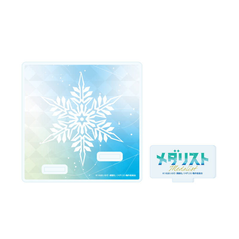 Acrylic Coaster Stand "Medalist" 01 Logo Design