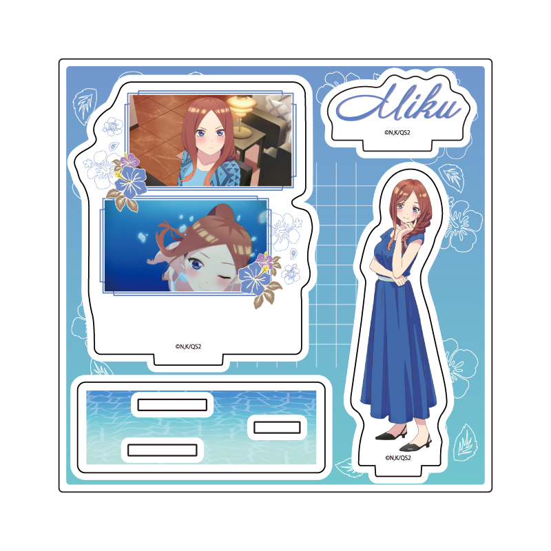 Acrylic Stand Plate "The Quintessential Quintuplets Specials 2" 03 Miku (Official Illustration)