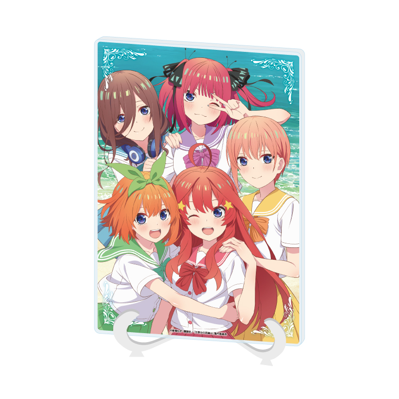 Acrylic Art Board A5 Size "The Quintessential Quintuplets Specials" 05 Group Design (Official Illustration)