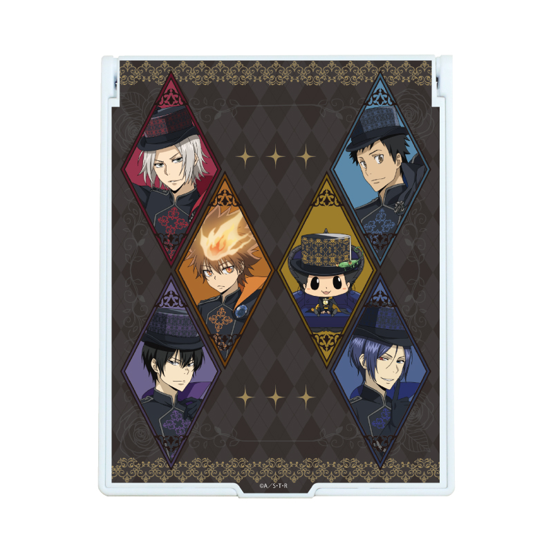 Deka Chara Mirror "Reborn!" 15 Group Design Gothic Ver. (Original Illustration)