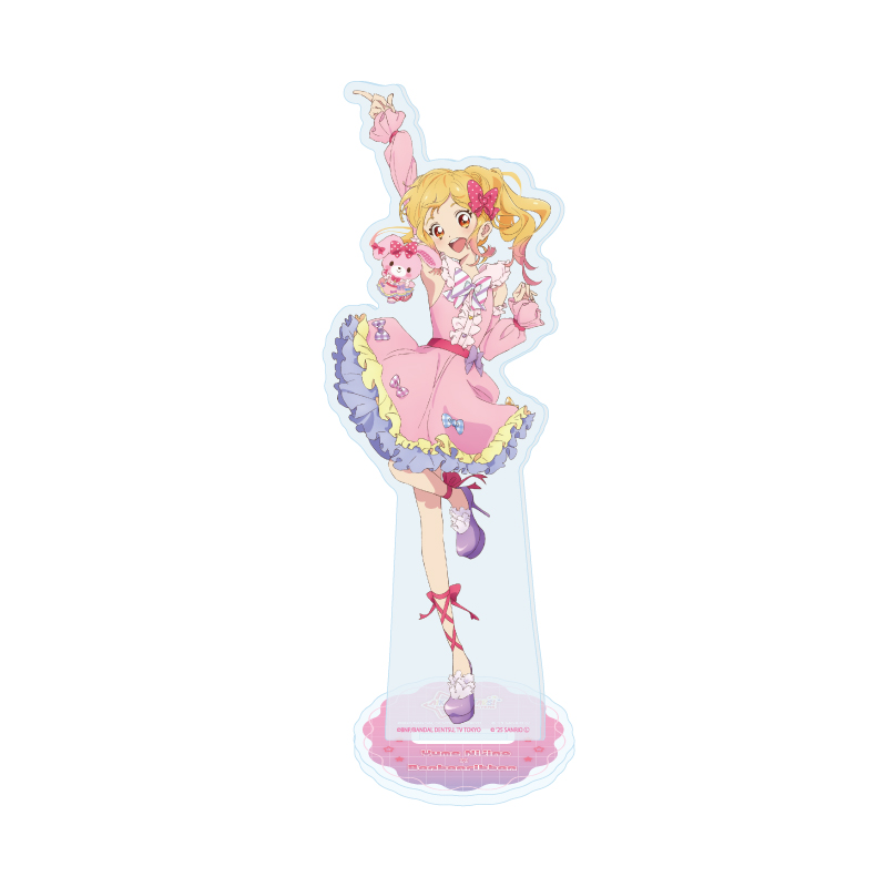 Acrylic Stand "Aikatsu Stars!" x Sanrio Characters 01 Nijino Yume x BonBonRibbon (Collaboration Illustration (Life-Size))