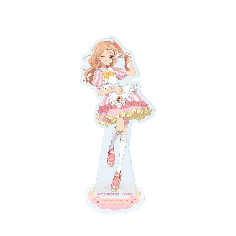 Acrylic Stand "Aikatsu Stars!" x Sanrio Characters 03 Kasumi Mahiru x Sugarbunnies (Collaboration Illustration (Life-Size))