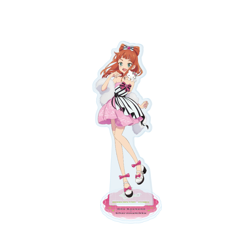Acrylic Stand "Aikatsu Stars!" x Sanrio Characters 04 Saotome Ako x Charmmy Kitty (Collaboration Illustration (Life-Size))